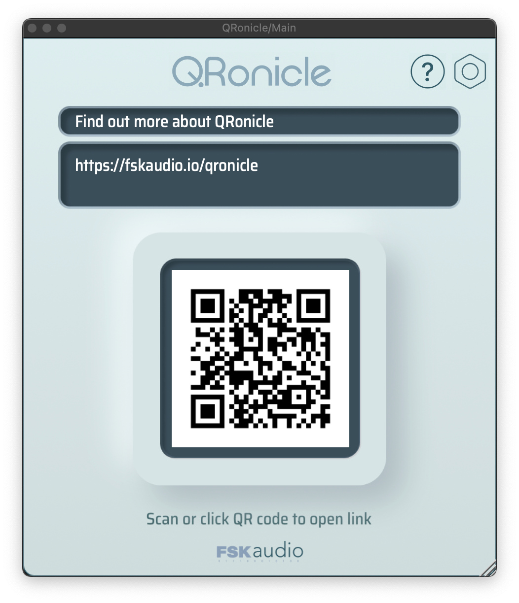 QRonicle